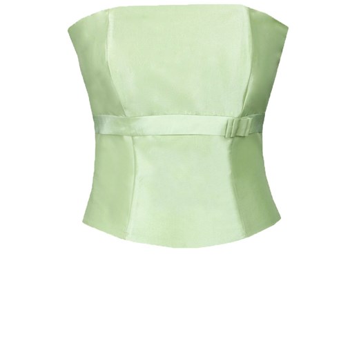 Gorset FGR082  SELEDYNOWY JASNY tafta ze sklepu fokus.pl w kategorii Bluzki damskie - zdjęcie 186629524