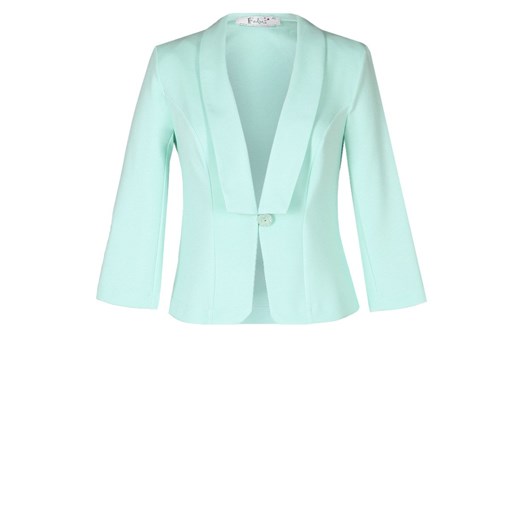 Żakiet FZA491 MIĘTOWY ze sklepu fokus.pl w kategorii Marynarki damskie - zdjęcie 186629700