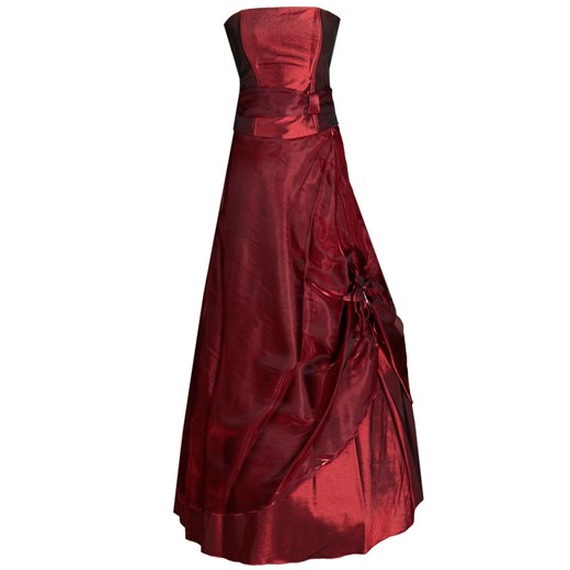 Sukienka FSU034 BORDOWY ze sklepu fokus.pl w kategorii Sukienki - zdjęcie 186629901