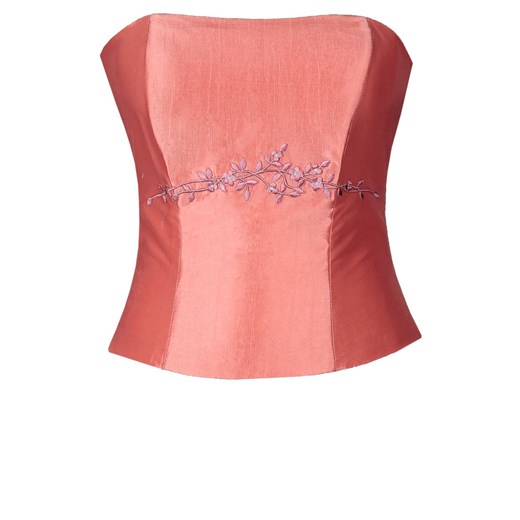 Gorset FGR042 ŁOSOSIOWY tafta ze sklepu fokus.pl w kategorii Bluzki damskie - zdjęcie 186630102