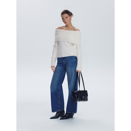 Reserved - Jeansy baggy fit - indigo jeans Reserved 38 Reserved