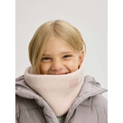 Reserved - Dzianinowy komin z wiskozą Lilo i Stitch - wielobarwny Reserved ONE SIZE Reserved