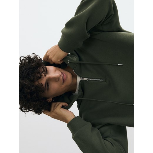 Reserved - Bluza z kapturem - jasny zielony Reserved S Reserved