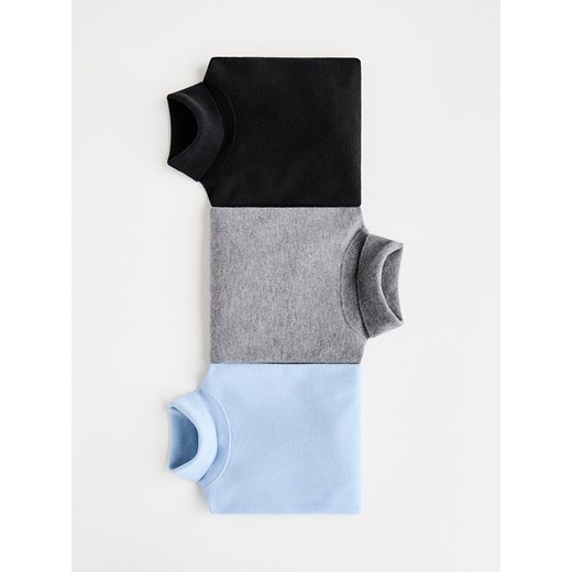 Reserved - Wełniany sweter z golfem - jasnoniebieski ze sklepu Reserved w kategorii Swetry damskie - zdjęcie 186631363