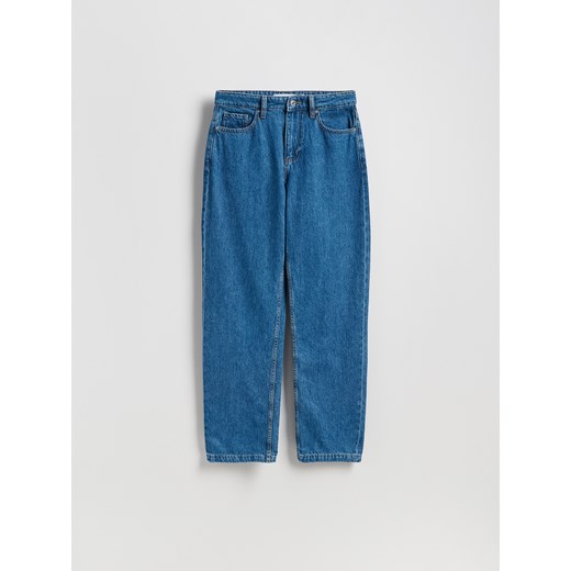 Reserved - Jeansy straight fit - niebieski Reserved 44 Reserved