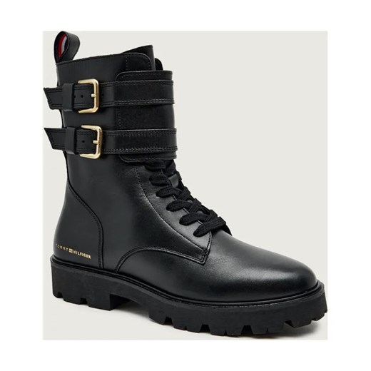 Tommy Hilfiger Skórzane botki ze sklepu Gomez Fashion Store w kategorii Botki - zdjęcie 186631661