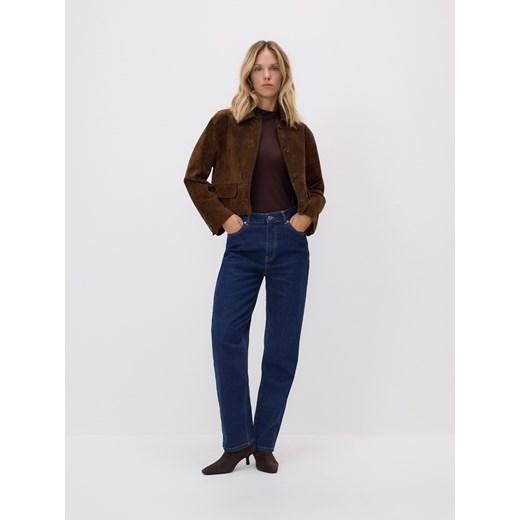 Reserved - Golf z dodatkiem kaszmiru - ciemnobrązowy Reserved XL Reserved