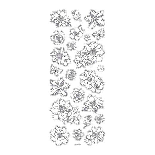 folia PAPER Naklejki (4 szt.) &quot;Nature&quot; do kolorowania Folia Paper onesize promocyjna cena Limango Polska