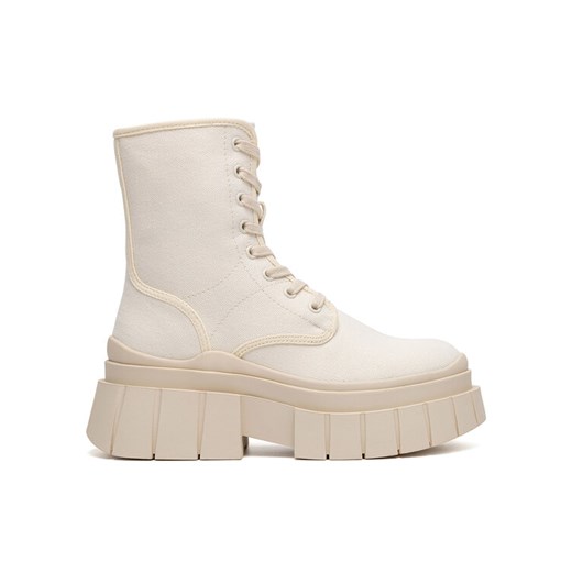 Trzewiki DeeZee HY305-16 Beżowy ze sklepu eobuwie.pl w kategorii Botki - zdjęcie 186633611