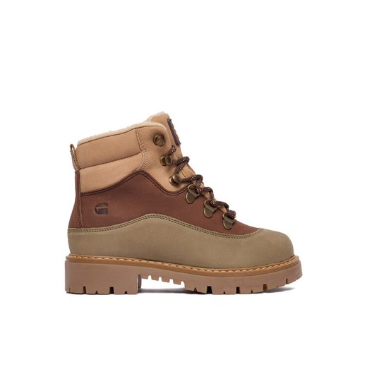 G-Star Raw Trapery EO CI12-LUCA-01 Brązowy ze sklepu MODIVO w kategorii Buty zimowe dziecięce - zdjęcie 186633941