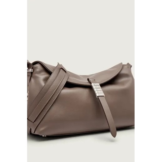 Pinko Skórzana torebka na ramię NEW SADDLE CLASSIC Pinko OS Gomez Fashion Store