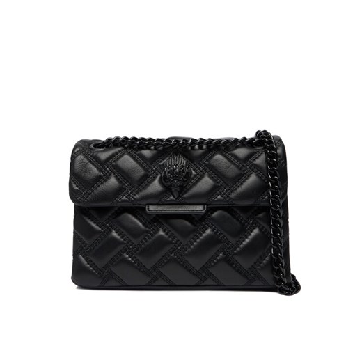 Torebka Kurt Geiger Mini Kensington 7376600109 Czarny ze sklepu eobuwie.pl w kategorii Listonoszki - zdjęcie 186635733