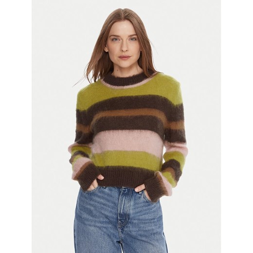 Kontatto Sweter 3M0910C Kolorowy Regular Fit ze sklepu MODIVO w kategorii Swetry damskie - zdjęcie 186636551