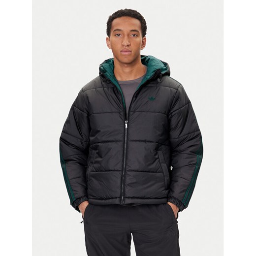adidas Kurtka zimowa adicolor Reversible JX6447 Czarny Regular Fit ze sklepu MODIVO w kategorii Kurtki męskie - zdjęcie 186636621