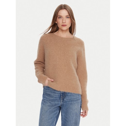 Kontatto Sweter 3M0863C Beżowy Relaxed Fit ze sklepu MODIVO w kategorii Swetry damskie - zdjęcie 186636623