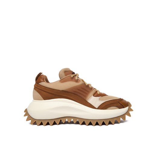 Vic Matié Sneakersy 1F2100DHD22BPFTI36 Brązowy ze sklepu MODIVO w kategorii Buty sportowe damskie - zdjęcie 186636643