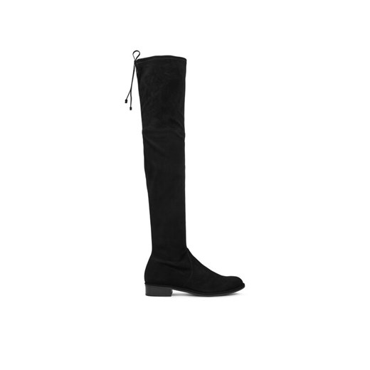 Stuart Weitzman Muszkieterki Lowland Czarny ze sklepu MODIVO w kategorii Kozaki damskie - zdjęcie 186636670