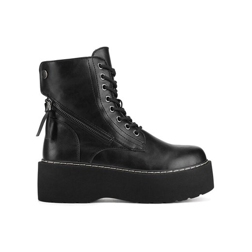 DeeZee Trzewiki WS101-03 Czarny ze sklepu MODIVO w kategorii Botki - zdjęcie 186636674