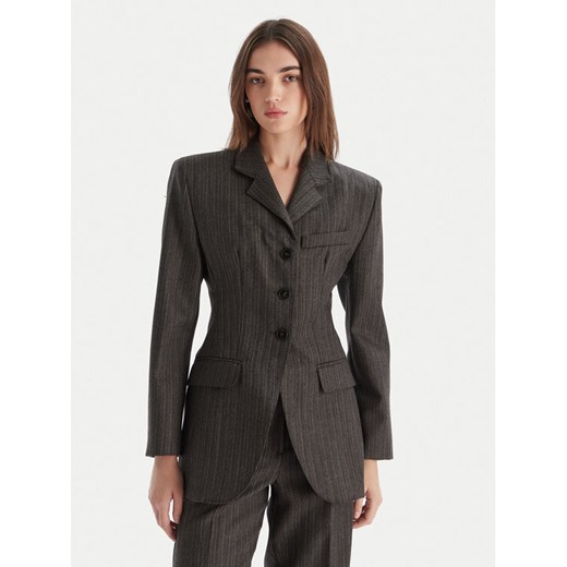 Marella Marynarka Essenza 2523046052 Brązowy Slim Fit ze sklepu MODIVO w kategorii Marynarki damskie - zdjęcie 186636691