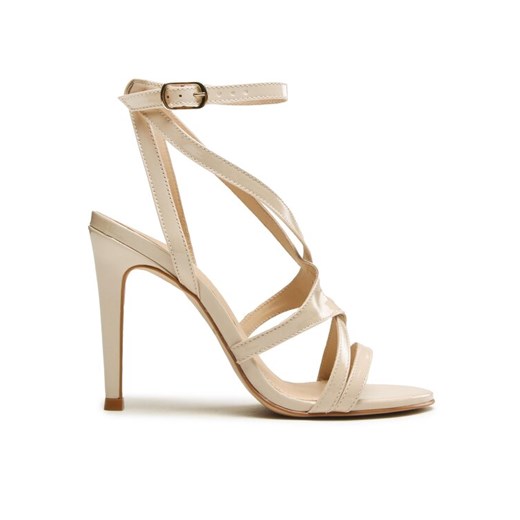 Eva Minge Sandały EM-67-13-001623 Beżowy ze sklepu MODIVO w kategorii Sandały damskie - zdjęcie 186636721