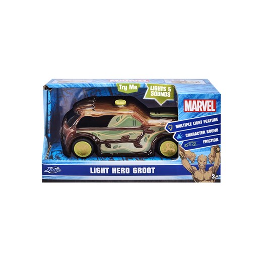 Dickie Toys Samochód &quot;Marvel Light Hero Groot&quot; - 3+ ze sklepu Limango Polska w kategorii Zabawki - zdjęcie 186638221