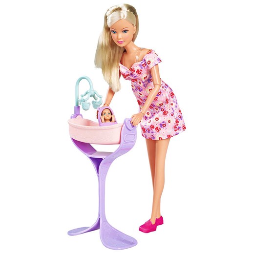 Simba Lalka &quot;Hello Baby&quot; z dzieckiem i akcesoriami - 3+ ze sklepu Limango Polska w kategorii Zabawki - zdjęcie 186638231