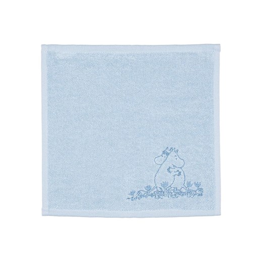 Moomin Ręcznik &quot;Love&quot; w kolorze błękitnym dla gości - 25 x 25 cm ze sklepu Limango Polska w kategorii Ręczniki - zdjęcie 186638313