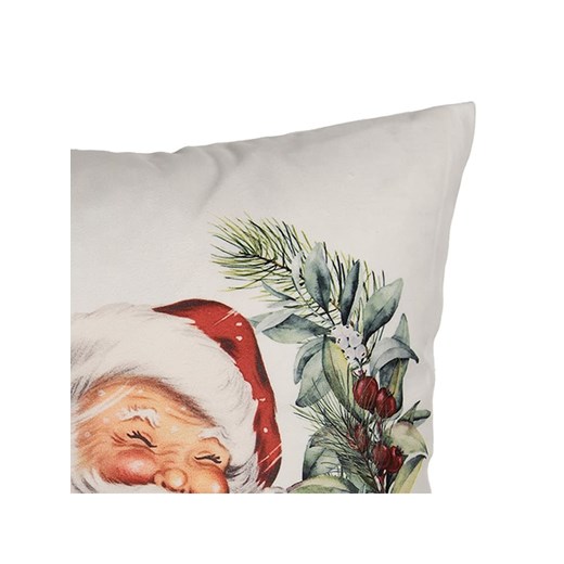 Clayre &amp; Eef Poszewka w kolorze biało-czerwonym na poduszkę - 45 x 45 cm onesize okazyjna cena Limango Polska