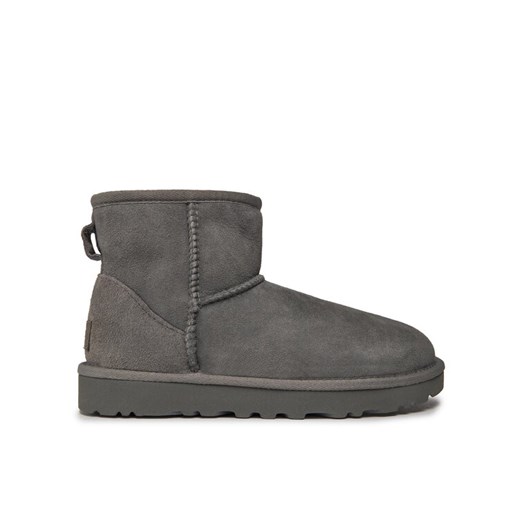 Ugg Śniegowce W Classic Mini II 1016222 Szary ze sklepu MODIVO w kategorii Śniegowce damskie - zdjęcie 186639774