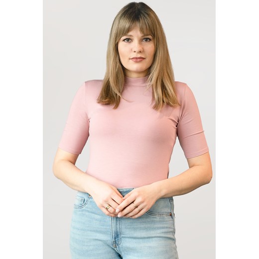 Bluzka klasyczna Babell Layla różowy ze sklepu kontri.pl w kategorii Bluzki damskie - zdjęcie 186640364