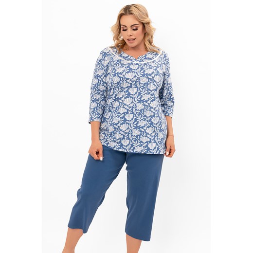 Piżama Italian Fashion Bisali r.3/4 sp.3/4 druk/jeans ze sklepu kontri.pl w kategorii Piżamy damskie - zdjęcie 186640391