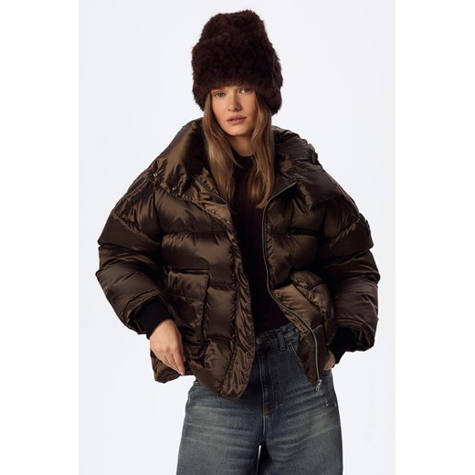 KURTKA DAMSKA PUCHOWA ASPEN CHOCO Jemiol