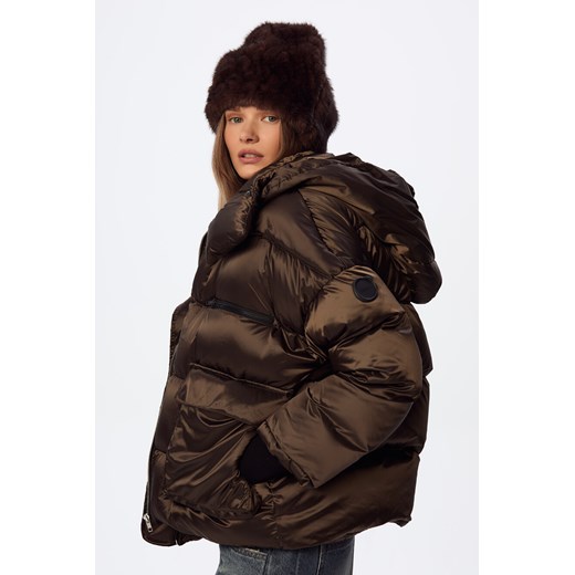 KURTKA DAMSKA PUCHOWA ASPEN CHOCO Jemiol