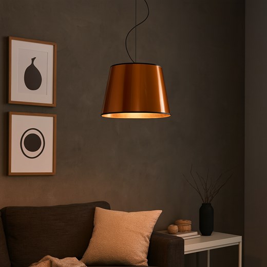 Lampa wisząca do kuchni TUNIS MIRROR z czarnym wykończeniem - id: 6799 - marki Ciekot Partners Sp. Z O. O. - 186640854 Lampa wisząca do kuchni TUNIS MIRROR z czarnym wykończeniem ze sklepu Lysne w kategorii Lampy wiszące - zdjęcie 186640854