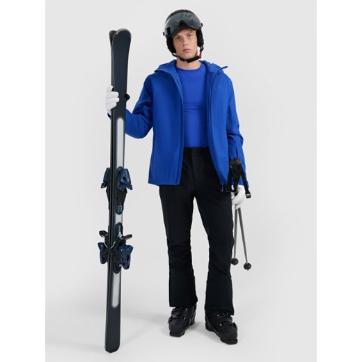 Męska kurtka narciarska 4F 4FWAW25TTJAM0787 - niebieska XXL Sportstylestory.com