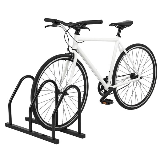 Czarny stojak na 2 rowery F9-M86 ze sklepu Edinos.pl w kategorii Ogród i taras - zdjęcie 186641214