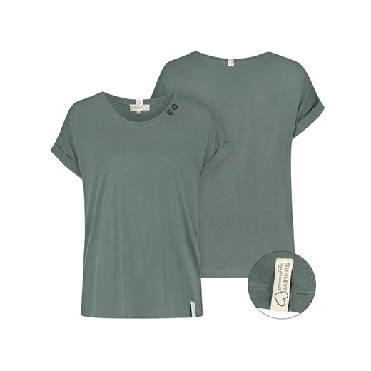 Sublevel Koszulka w kolorze zielonym ze sklepu Limango Polska w kategorii Bluzki damskie - zdjęcie 186641612