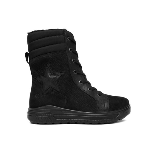 Śniegowce ECCO Urban Snowboarder 72238251094 Czarny ze sklepu eobuwie.pl w kategorii Buty zimowe dziecięce - zdjęcie 186641781