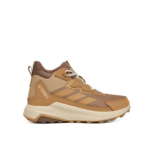 Trekkingi adidas Terrex Anylander CLIMAWARM+ Hiking JS1432 Brązowy ze sklepu eobuwie.pl w kategorii Buty trekkingowe damskie - zdjęcie 186641783