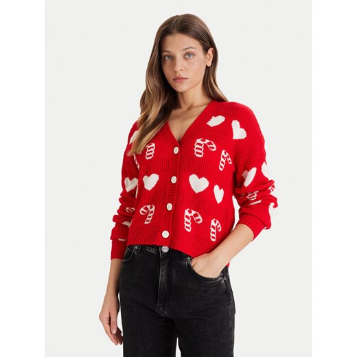 Vero Moda Kardigan Candy 10331353 Beżowy Regular Fit ze sklepu MODIVO w kategorii Swetry damskie - zdjęcie 186642192