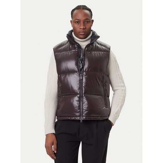 Save The Duck Kamizelka D81382U LOVE21 Brązowy Regular Fit ze sklepu MODIVO w kategorii Kamizelki męskie - zdjęcie 186642222