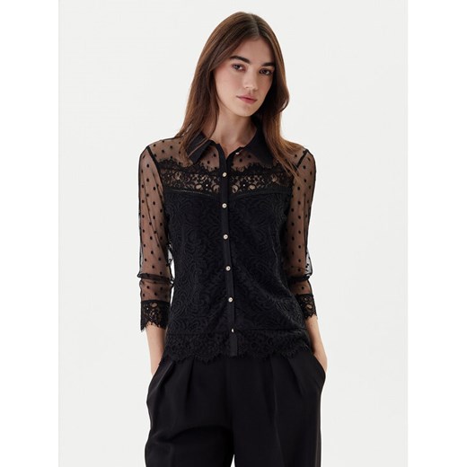 Morgan Bluzka 252-TEREZA Czarny Slim Fit ze sklepu MODIVO w kategorii Bluzki damskie - zdjęcie 186642234