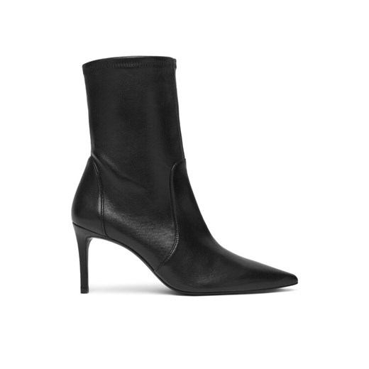 Stuart Weitzman Botki Stuart Power 75 SJ974 Czarny ze sklepu MODIVO w kategorii Botki - zdjęcie 186642250