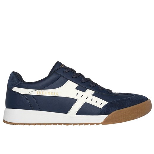 Buty męskie Skechers Zinger Manzanilla Totale 183280NVW - granatowe ze sklepu streetstyle24.pl w kategorii Buty sportowe męskie - zdjęcie 186643684
