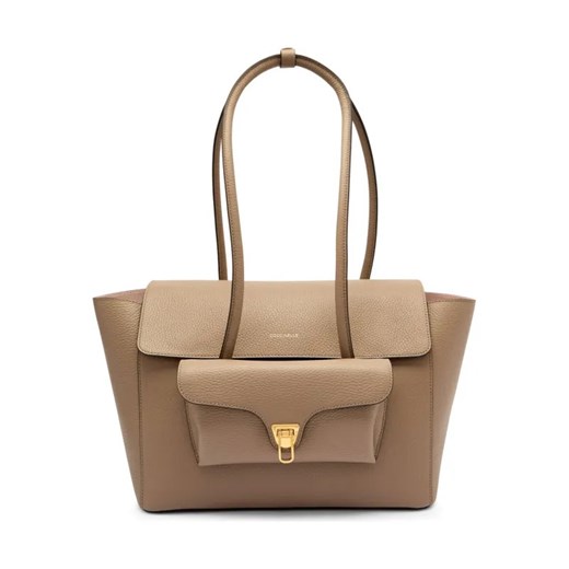 Coccinelle Skórzana shopperka 4w1 DOUBLE BEAT ze sklepu Gomez Fashion Store w kategorii Torby Shopper bag - zdjęcie 186643690