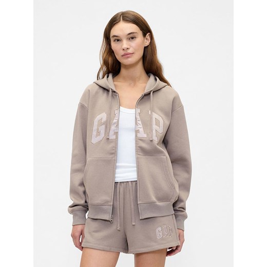 GAP Bluza w kolorze beżowym ze sklepu Limango Polska w kategorii Bluzy damskie - zdjęcie 186644330