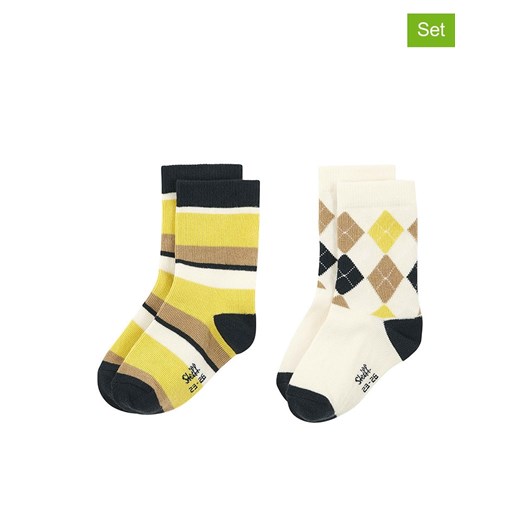 Steiff Skarpety (2 pary) w kolorze kremowo-żółtym - id: 17769740 - marki Steiff - 186644452 Steiff Skarpety (2 pary) w kolorze kremowo-żółtym ze sklepu Limango Polska w kategorii Skarpetki dziecięce - zdjęcie 186644452