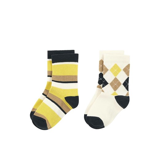 Steiff Skarpety (2 pary) w kolorze kremowo-żółtym Steiff 26 Limango Polska promocja