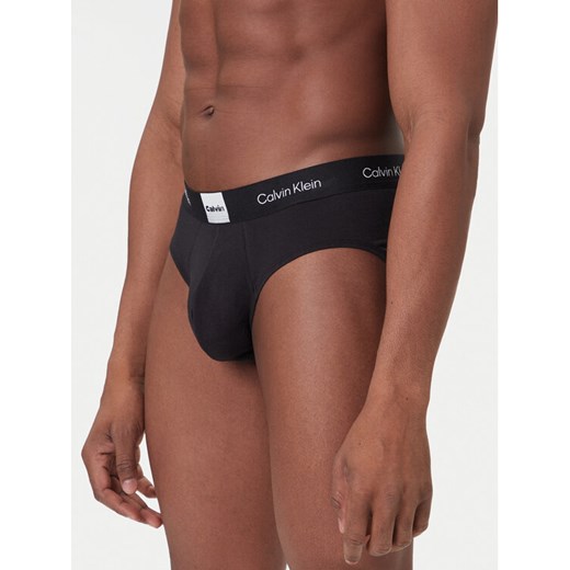 Calvin Klein Underwear Komplet 3 par slipów LV00NB4475 Czarny ze sklepu MODIVO w kategorii Majtki męskie - zdjęcie 186644510