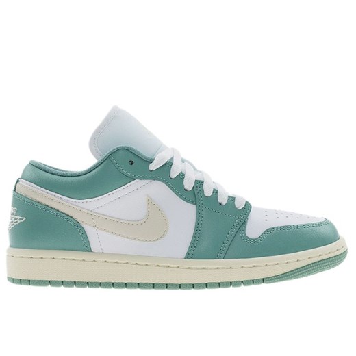 Buty damskie Nike Air Jordan 1 Low DC0774-138 - miętowo-białe ze sklepu streetstyle24.pl w kategorii Buty sportowe damskie - zdjęcie 186646074